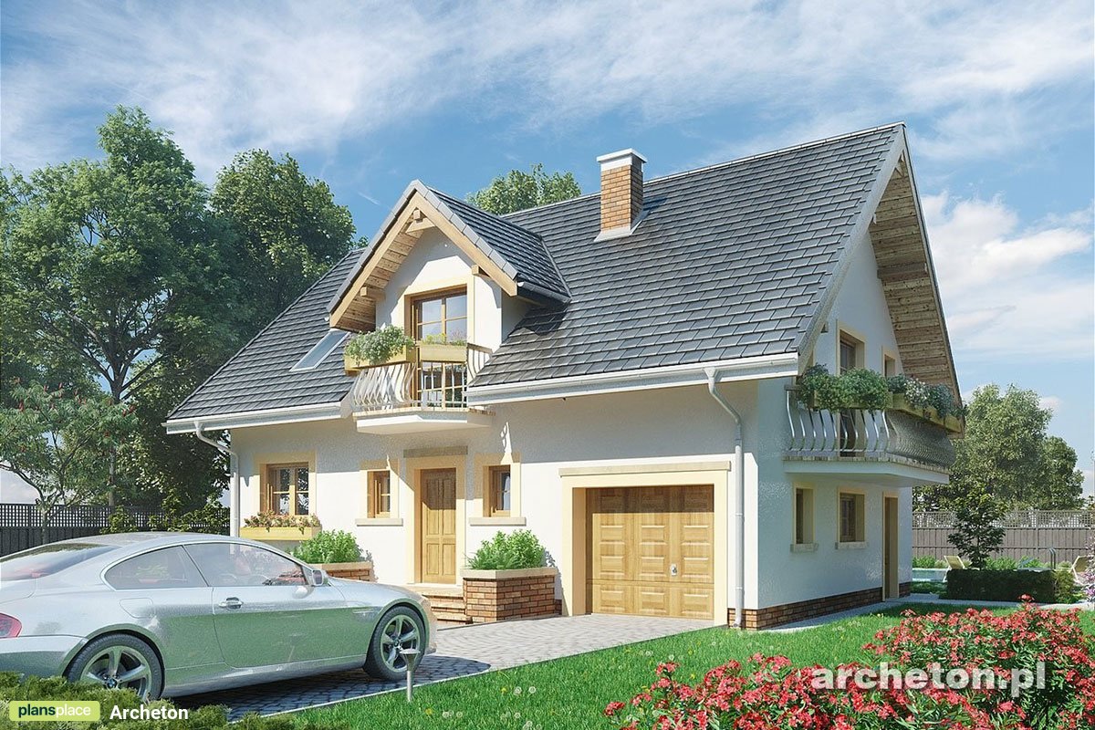 One Level House Plan with 1-Car Front Entry Garage and 5 Beds - 52907R