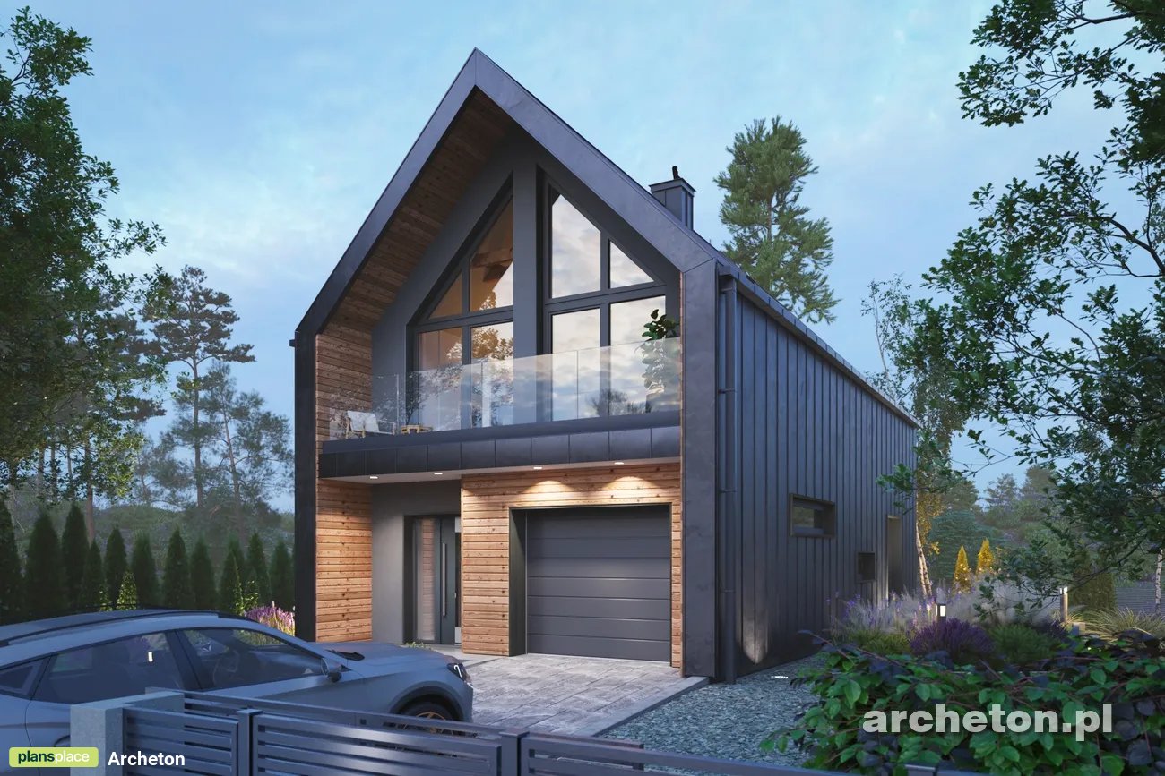 House Plan: 1188 ft², 1 Story, 4 Beds, 2 Baths, Open Floor Plan, 1-Car Garage