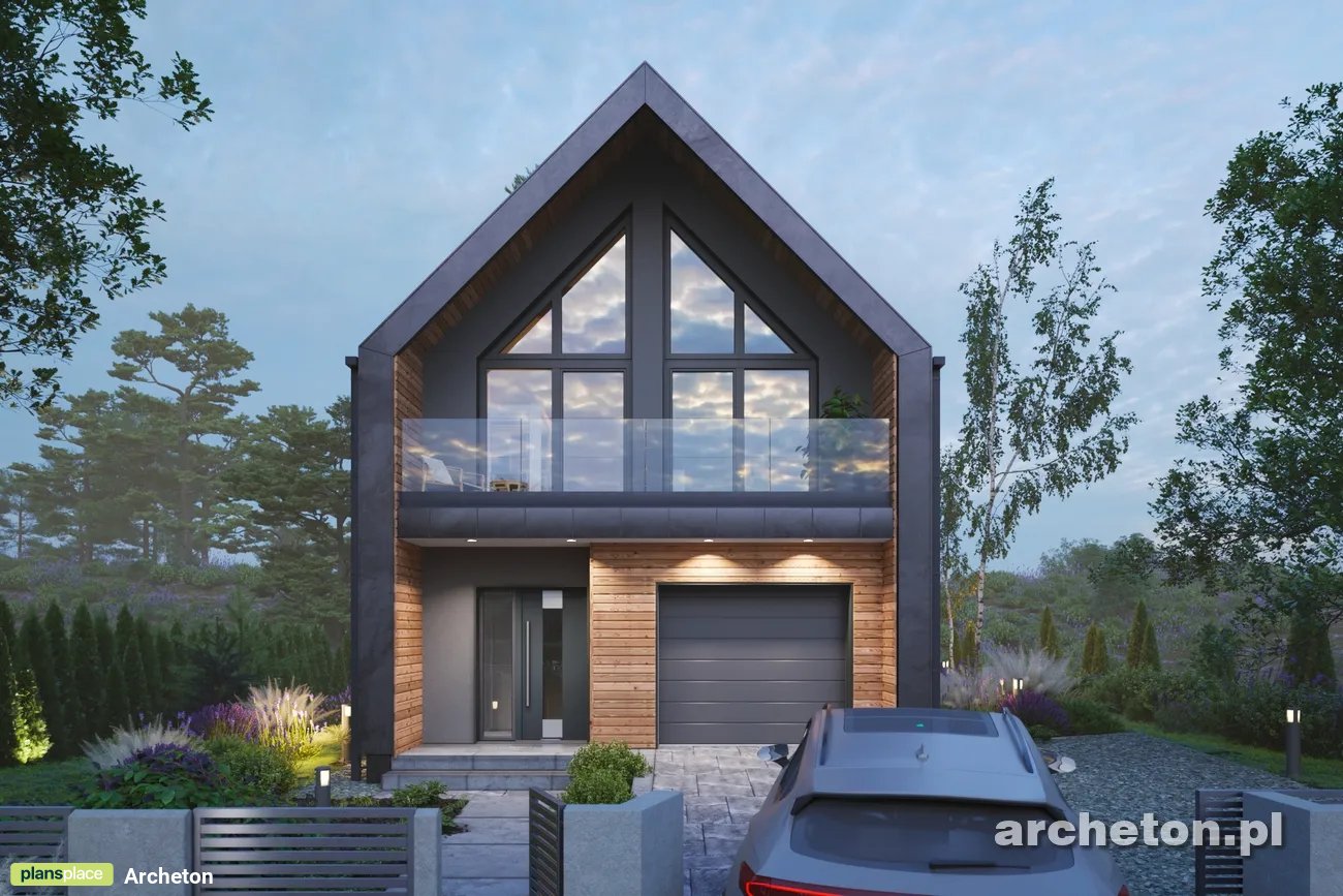 House Plan: 1188 ft², 1 Story, 4 Beds, 2 Baths, Open Floor Plan, 1-Car Garage