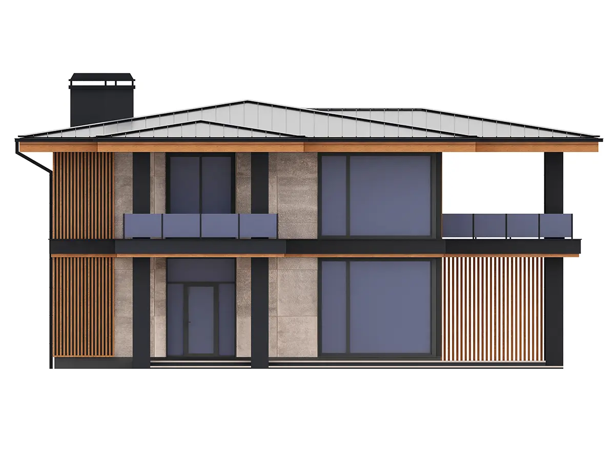 House Plan: 2083 ft², 2 Stories, 3 Beds, 3 Baths, Open Floor Plan