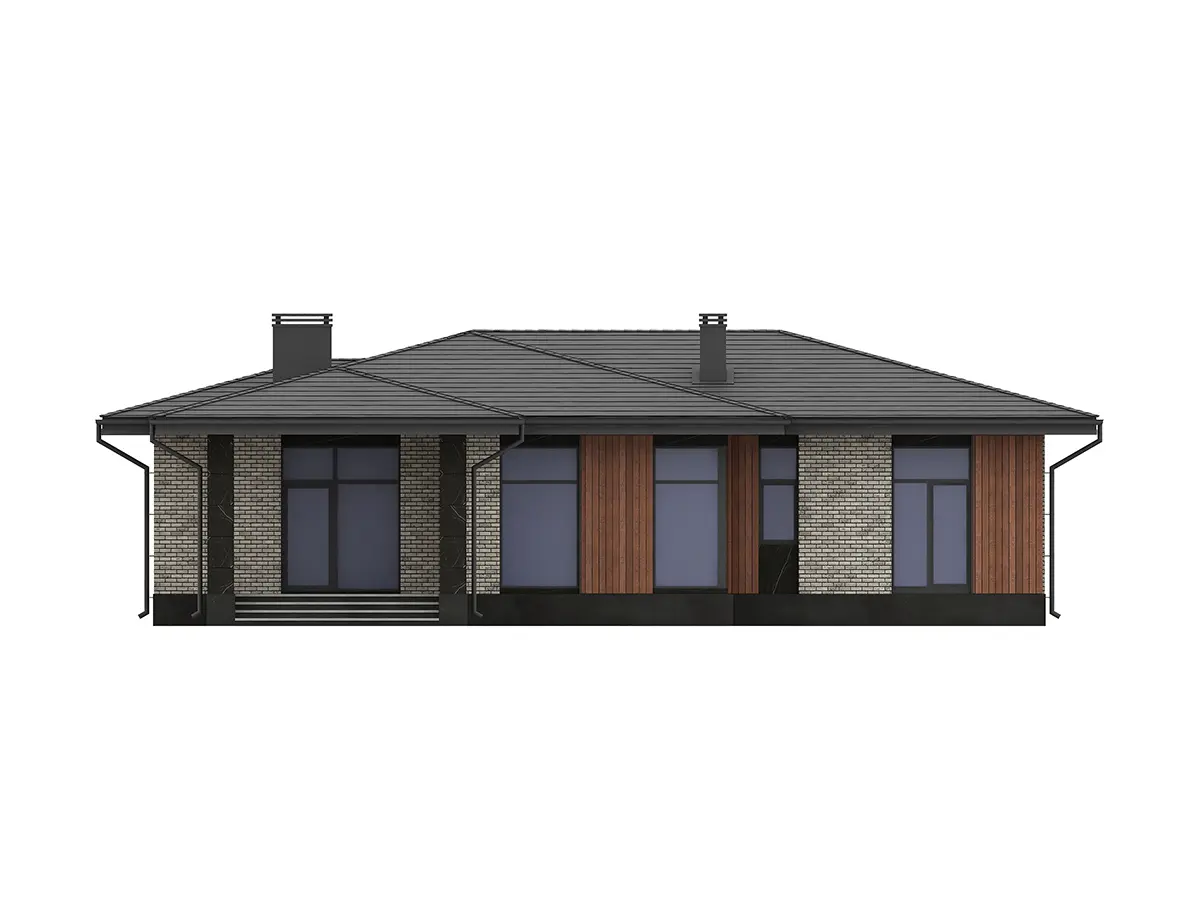 House Plan: 1654 ft², 1 Story, 3 Beds, 2 Baths, Open Floor Plan