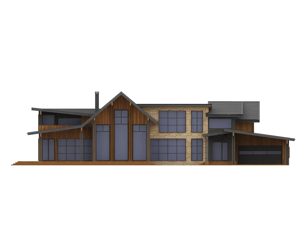 House Plan: 5503 ft², 1.5 Stories, 3 Beds, 5 Baths, Carport