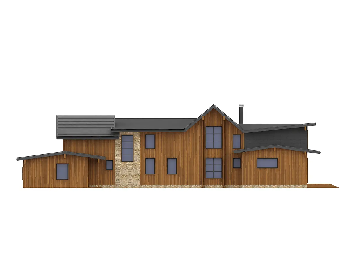 House Plan: 5503 ft², 1.5 Stories, 3 Beds, 5 Baths, Carport