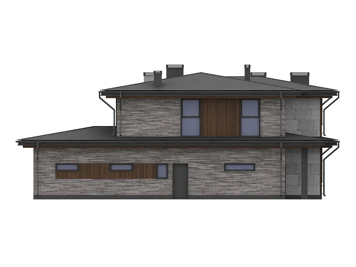 House Plan: 4011 ft², 2 Stories, 4 Beds, Home Office, 4 Baths, Open Floor Plan, 2-Car Garage