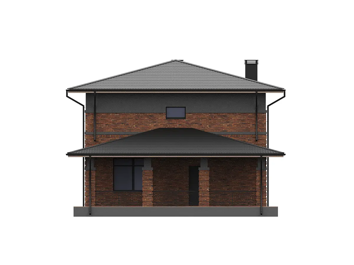 House Plan: 1771 ft², 2 Stories, 4 Beds, Home Office, 3 Baths
