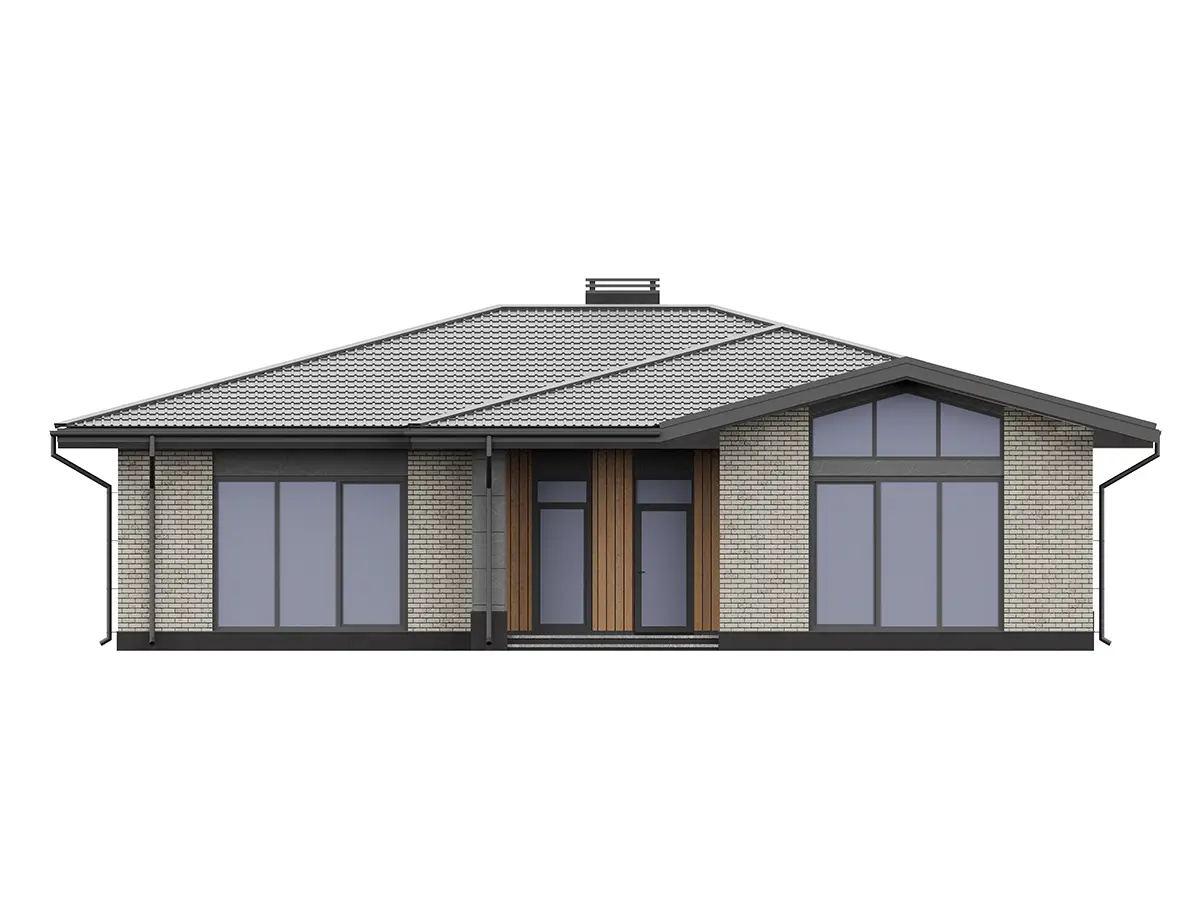 House Plan: 1549 ft², 1 Story, 3 Beds, 2 Baths, Open Floor Plan