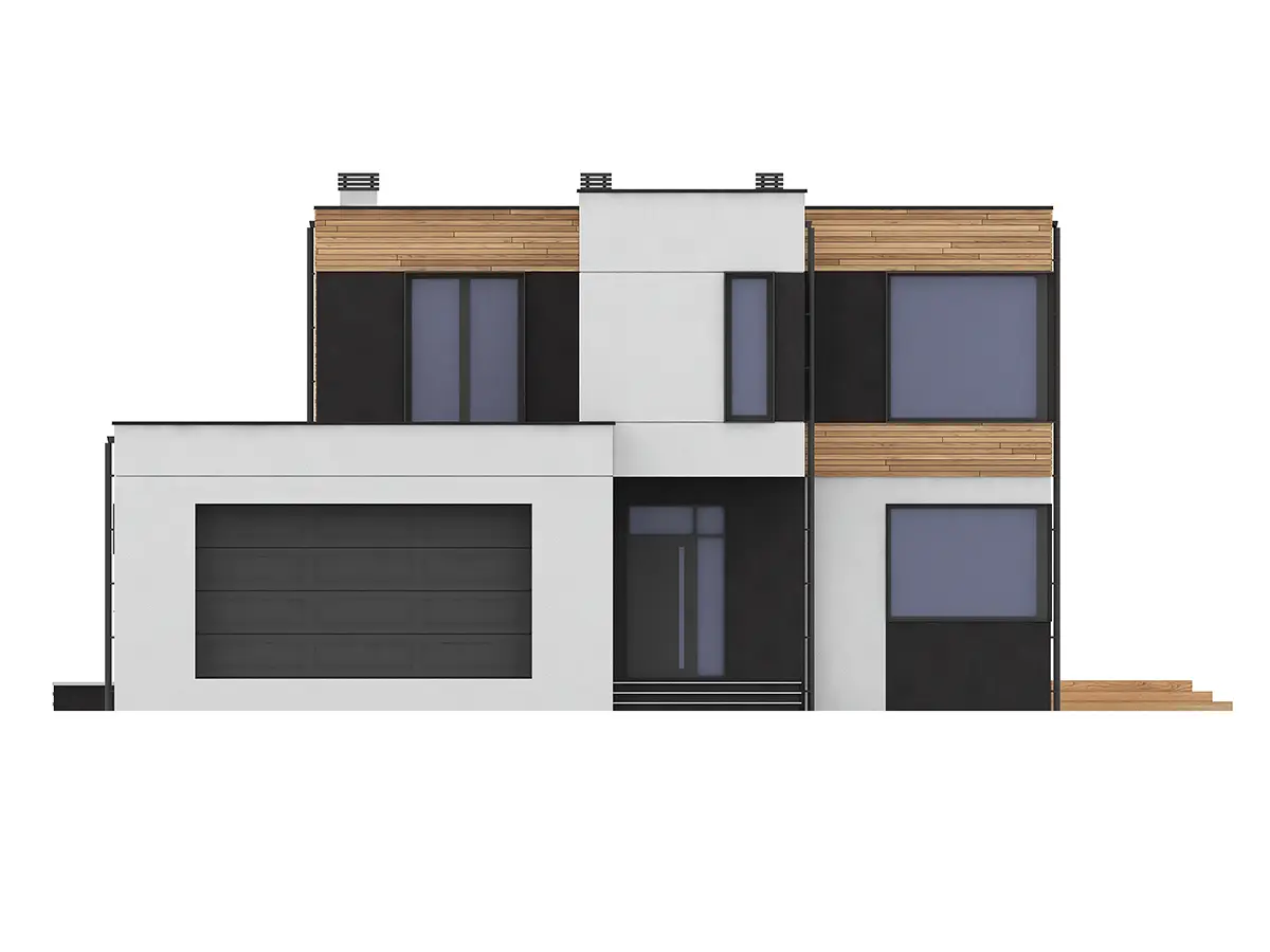 House Plan: 1872 ft², 2 Stories, 4 Beds, Home Office, 3.5 Baths, Open Floor Plan, 2-Car Garage