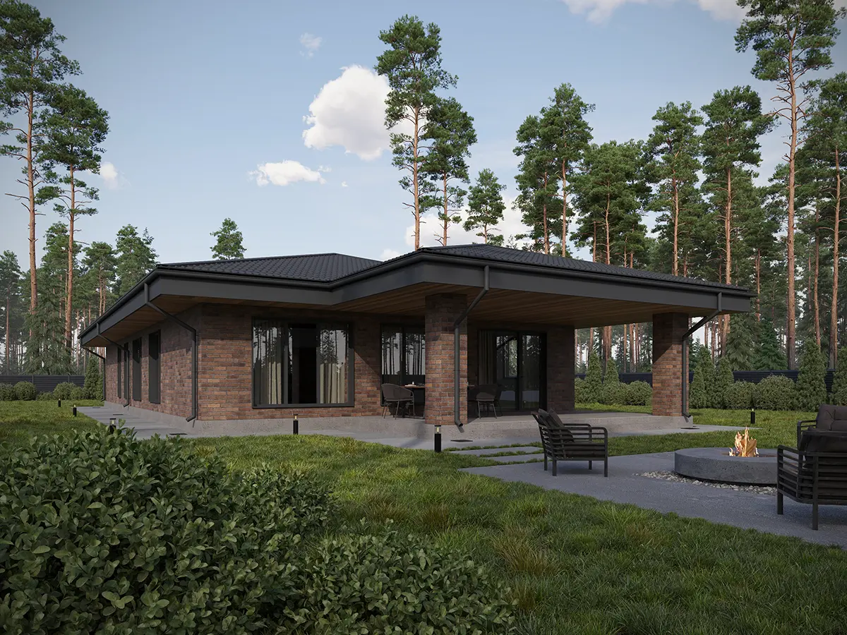 House Plan: 1730 ft², 1 Story, 3 Beds, Home Office, 2 Baths, Open Floor Plan