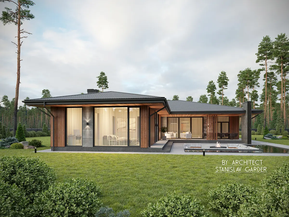 House Plan: 2298 ft², 1 Story, 5 Beds, 3 Baths, Open Floor Plan
