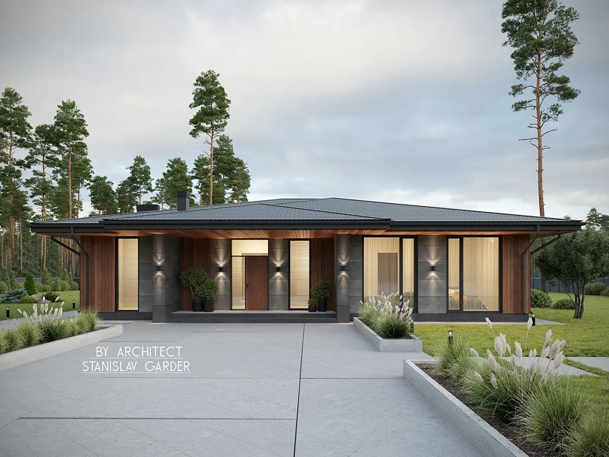 House Plan: 2298 ft², 1 Story, 5 Beds, 3 Baths, Open Floor Plan
