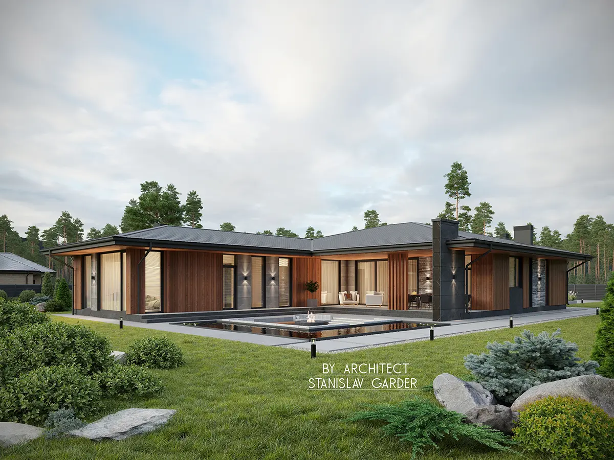 House Plan: 2298 ft², 1 Story, 5 Beds, 3 Baths, Open Floor Plan