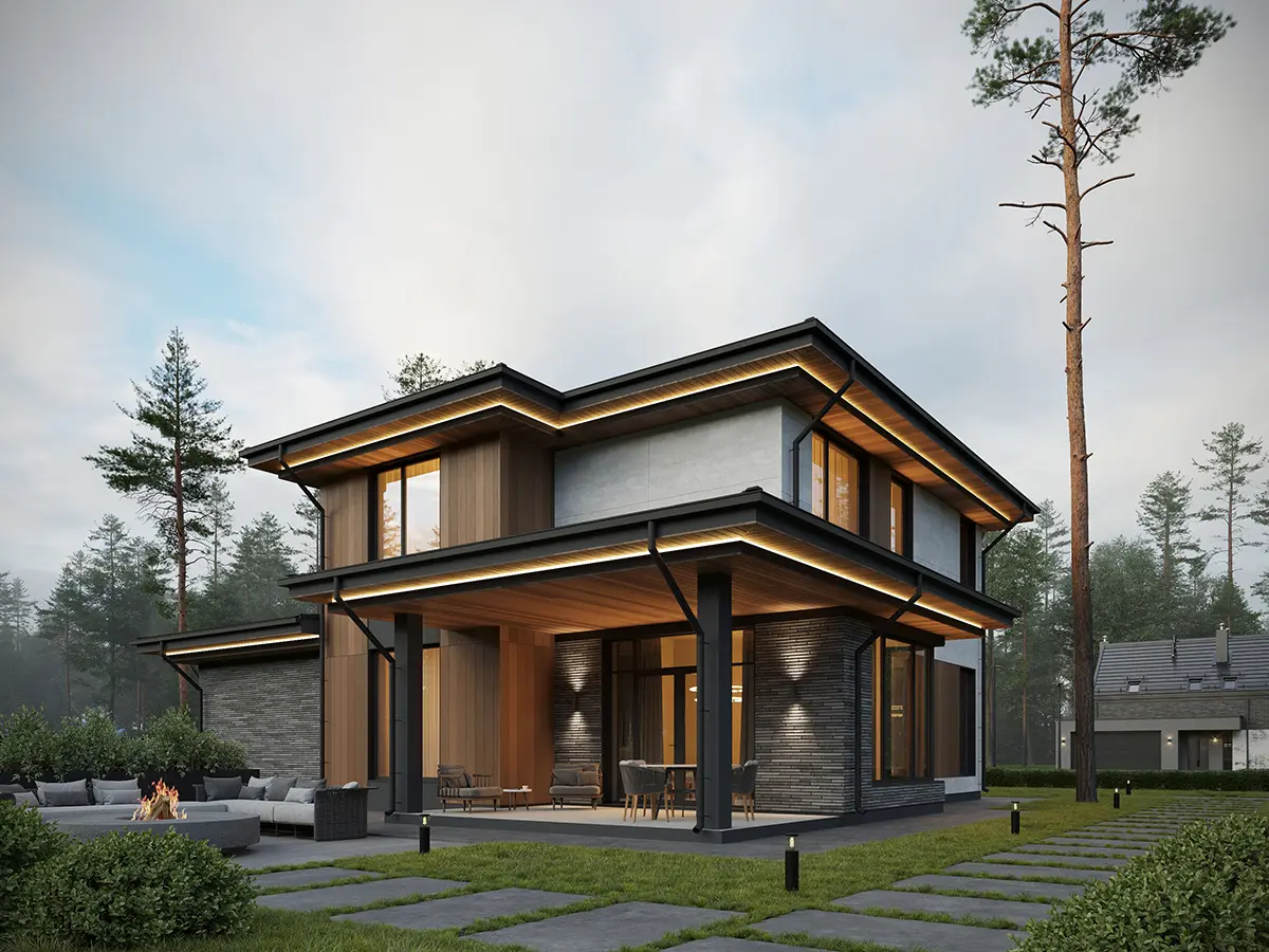 House Plan: 1919 ft², 2 Stories, 4 Beds, 3 Baths, Open Floor Plan, Carport