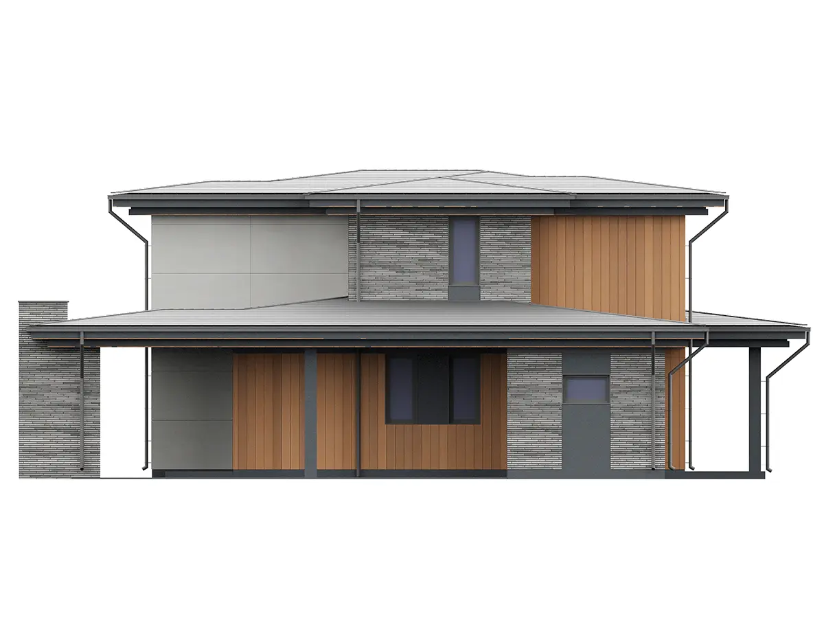 House Plan: 1919 ft², 2 Stories, 4 Beds, 3 Baths, Open Floor Plan, Carport