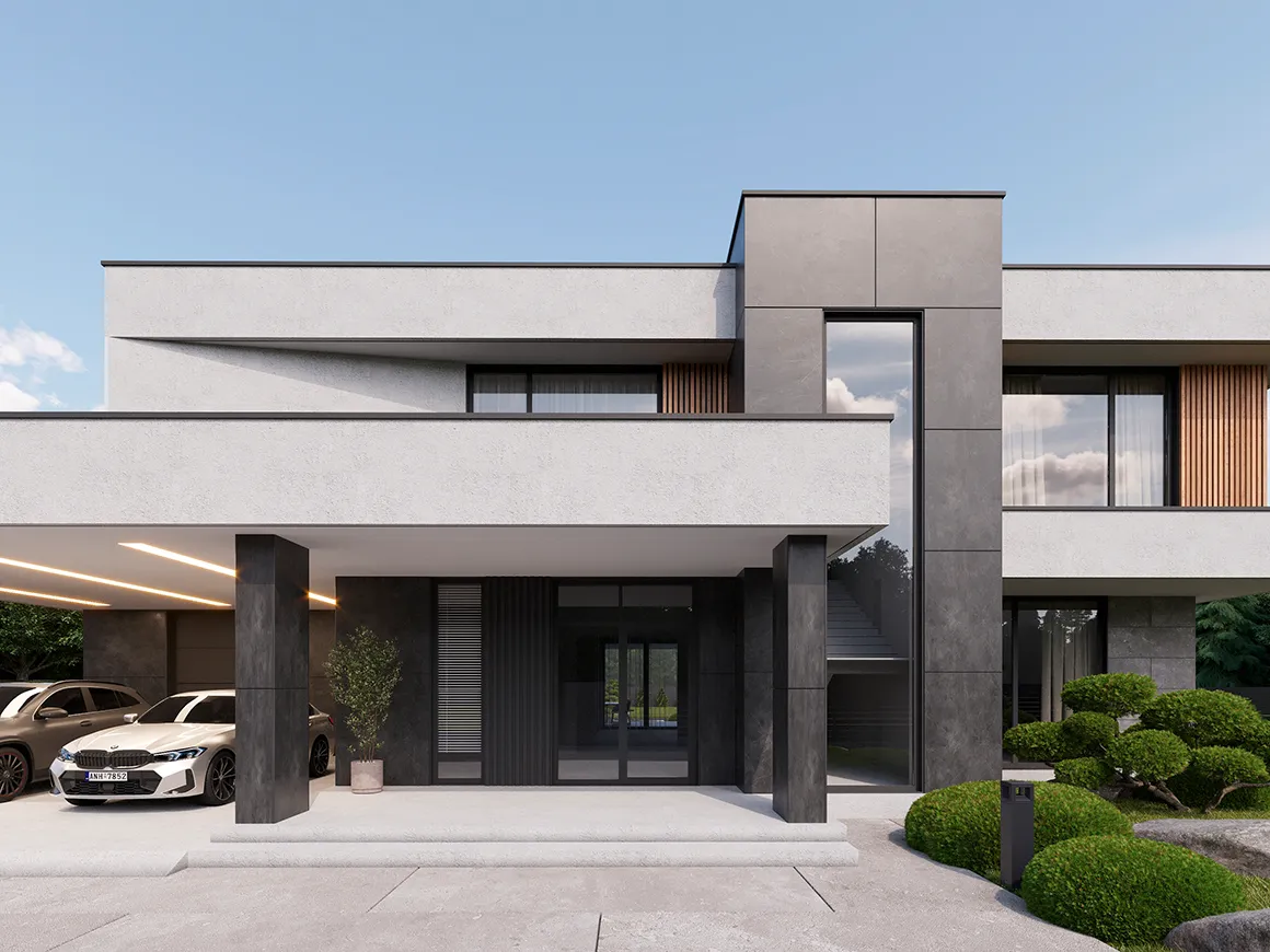 House Plan: 3157 ft², 2 Stories, 4 Beds, 5 Baths, Open Floor Plan, Carport