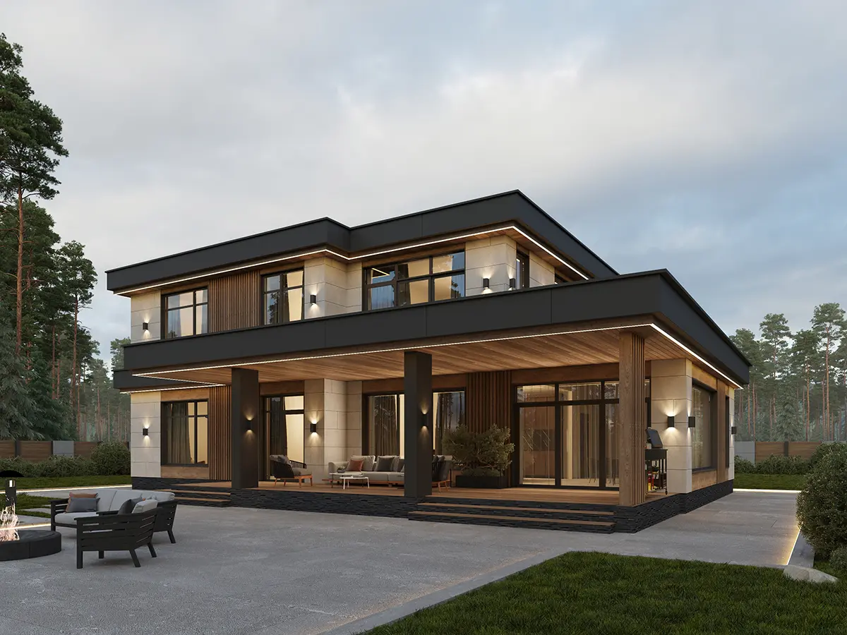 House Plan: 2457 ft², 2 Stories, 4 Beds, Home Office, 3 Baths, Open Floor Plan