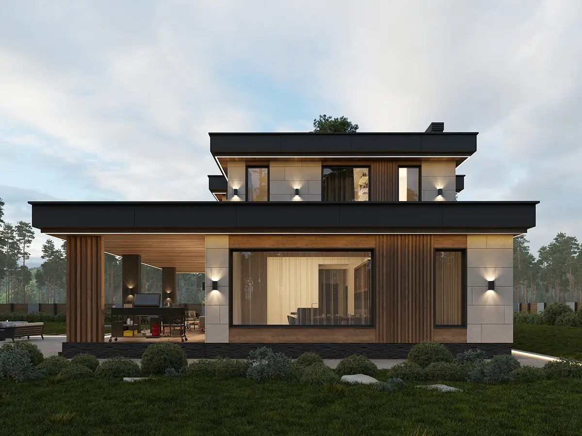 House Plan: 2457 ft², 2 Stories, 4 Beds, Home Office, 3 Baths, Open Floor Plan