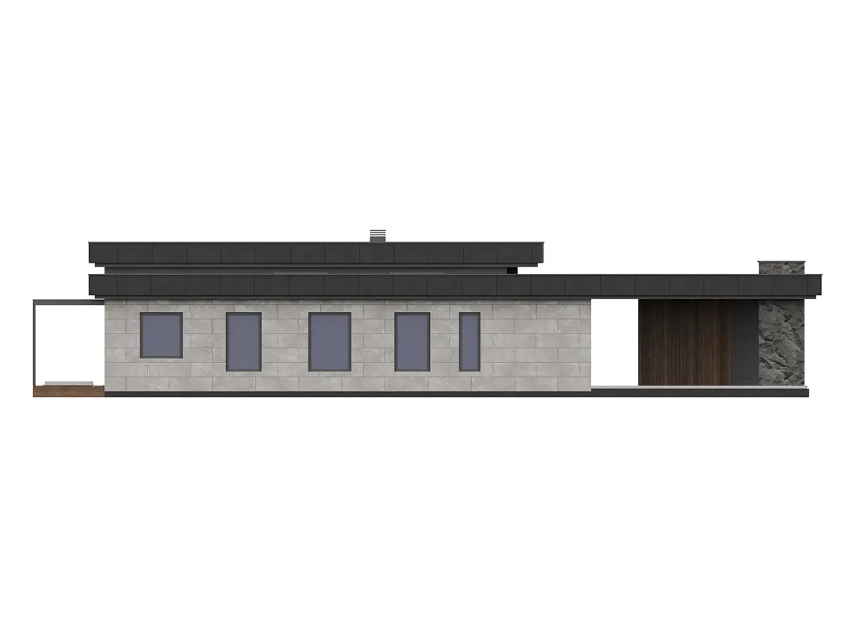 House Plan: 2213 ft², 1 Story, 2 Beds, Home Office, 2.5 Baths, Open Floor Plan, Carport