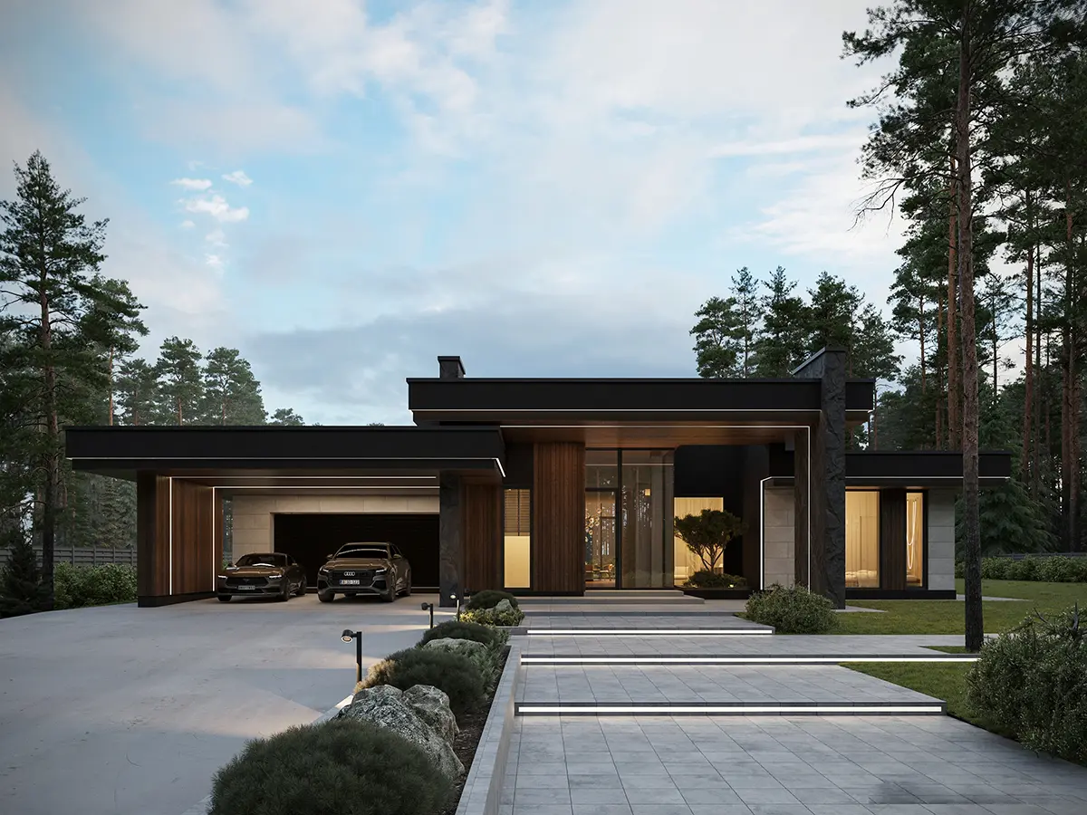 House Plan: 2847 ft², 1 Story, 4 Beds, Home Office, 3 Baths, Open Floor Plan, 2-Car Garage