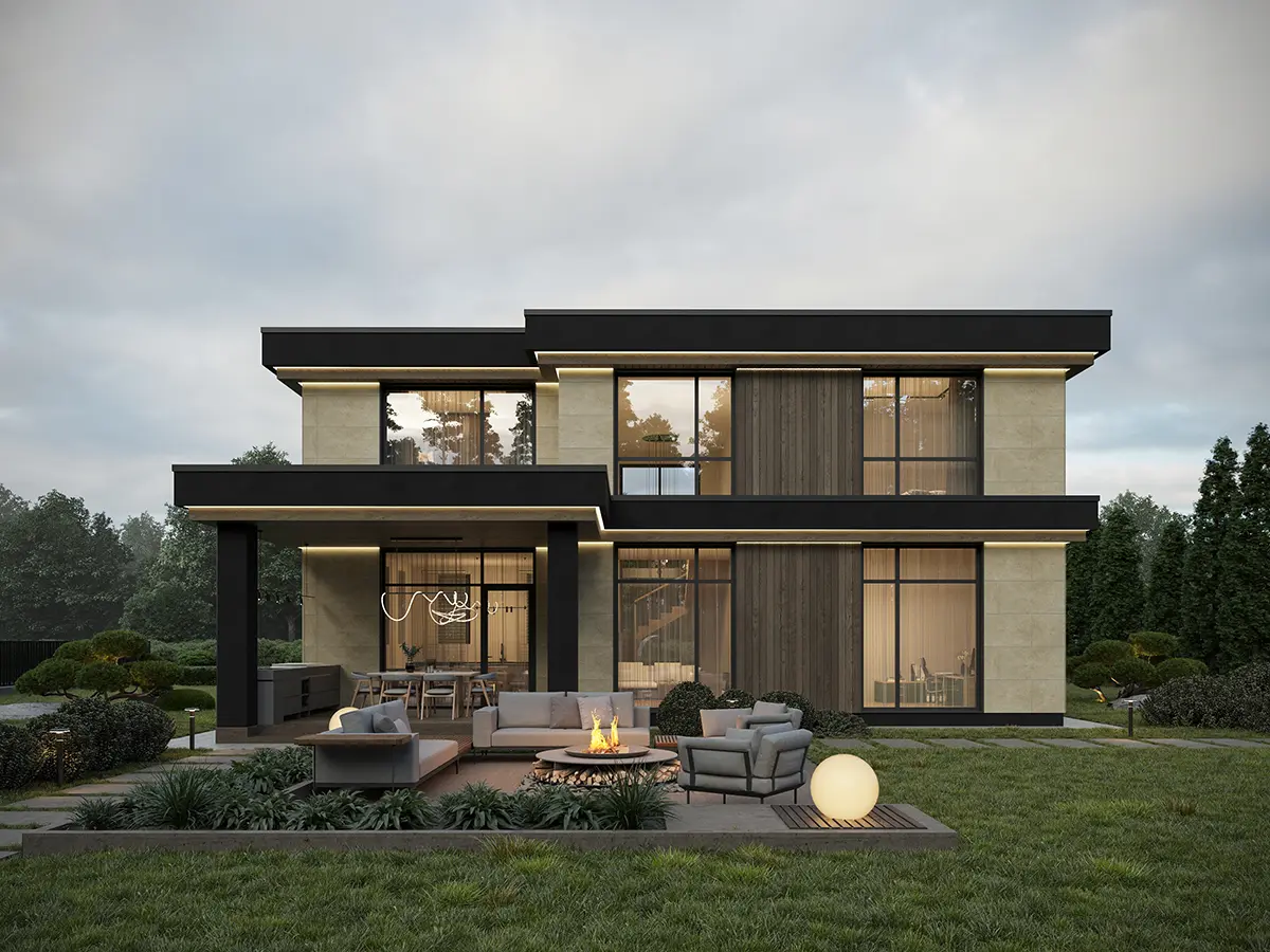 House Plan: 1975 ft², 2 Stories, 3 Beds, Home Office, 2 Baths, Open Floor Plan