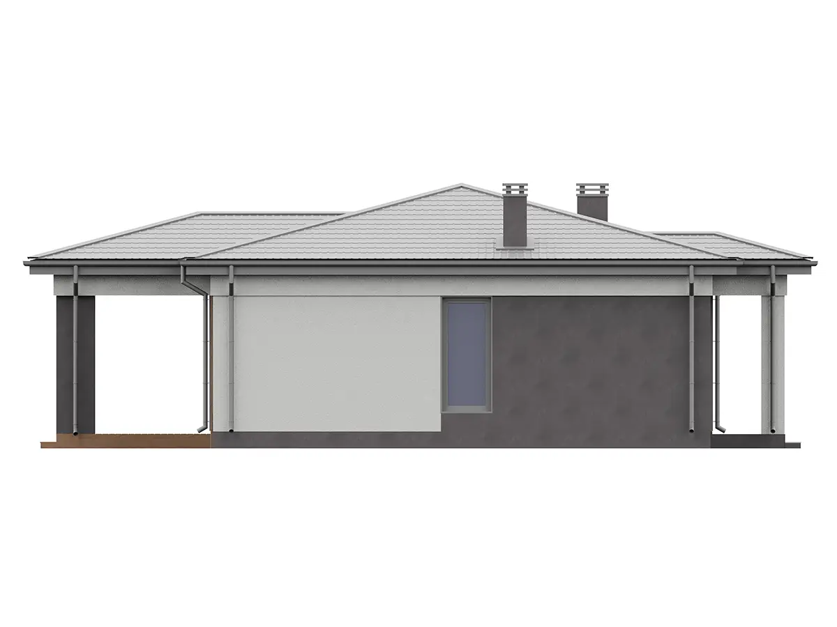 House Plan: 1033 ft², 1 Story, 3 Beds, 1 Baths, Open Floor Plan