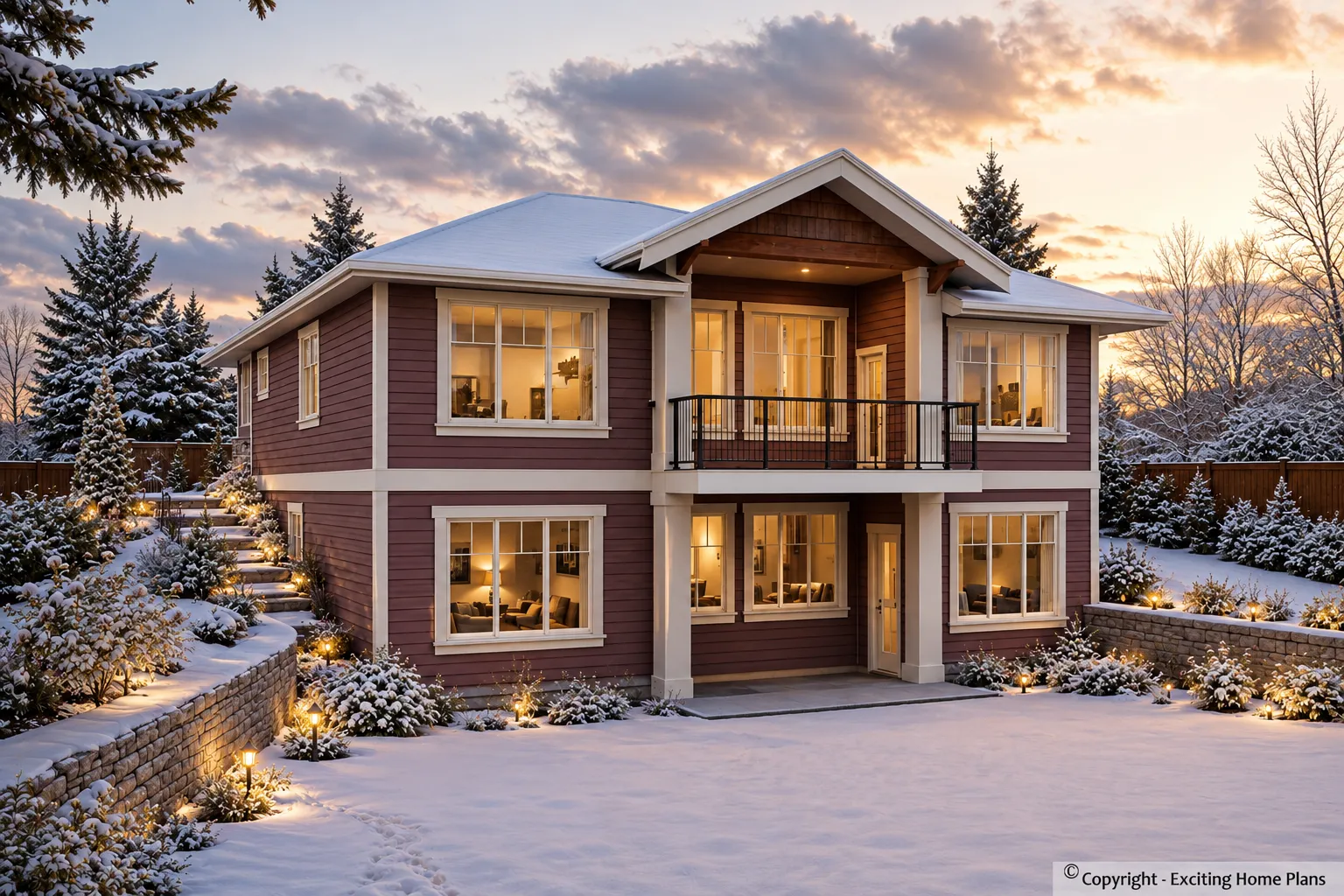 1-Story House Plan with Basement 1692 ft²: 5 Beds, Home Office, 3 Baths, Open Floor Plan, 2-Car Garage