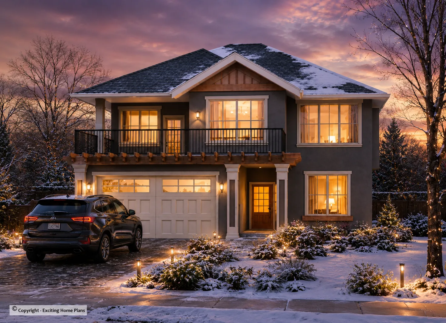 2-Story House Plan 2648 ft²: 4 Beds, 3 Baths, Open Floor Plan, 2-Car Garage