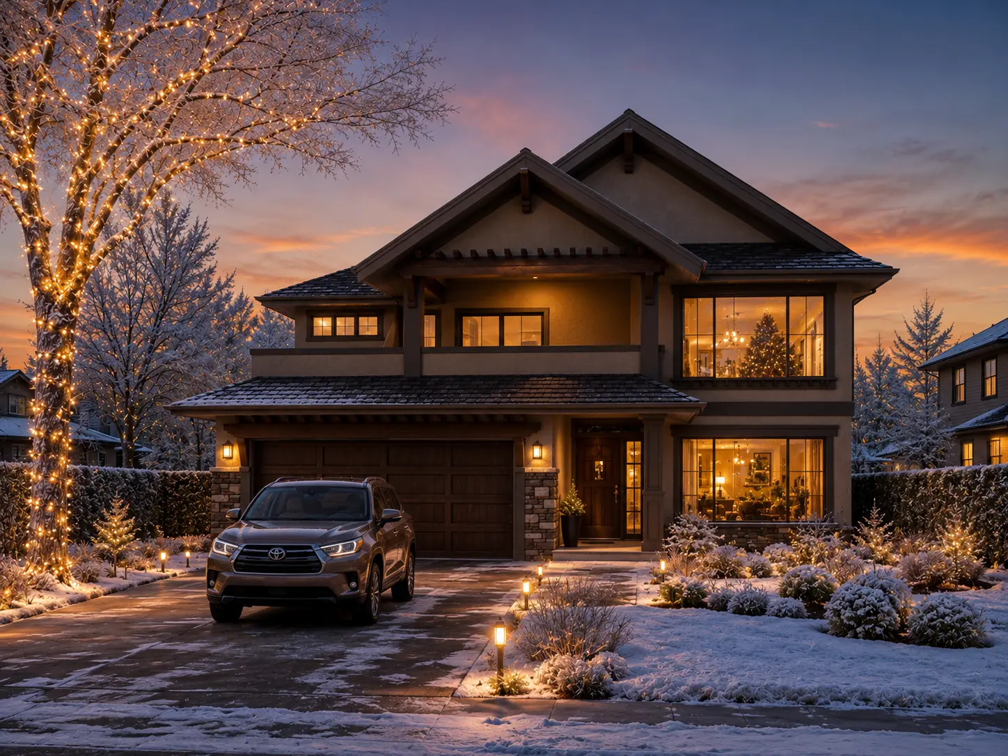2-Story House Plan 2369 ft²: 5 Beds, Home Office, 4 Baths, Open Floor Plan, 2-Car Garage