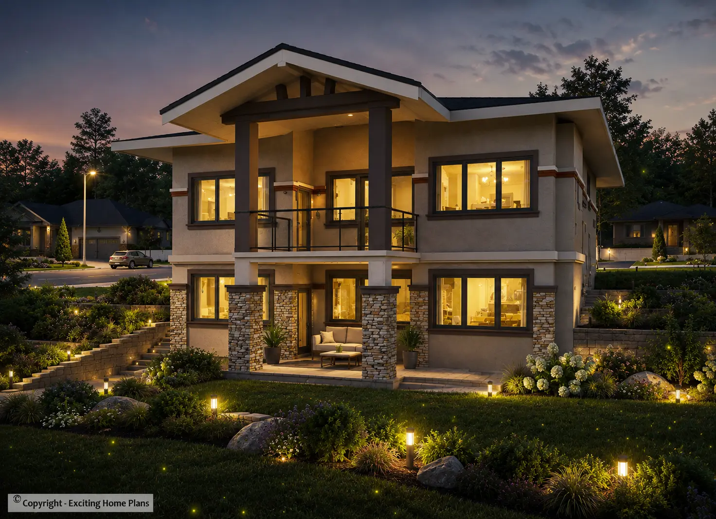 1-Story House Plan with Basement 1700 ft²: 5 Beds, 3 Baths, Open Floor Plan, 2-Car Garage