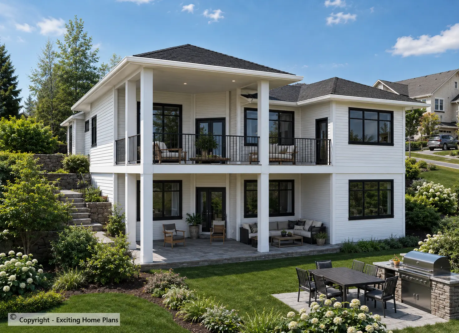 1-Story House Plan with Basement 1649 ft²: 4 Beds, 3 Baths, Open Floor Plan, 2-Car Garage