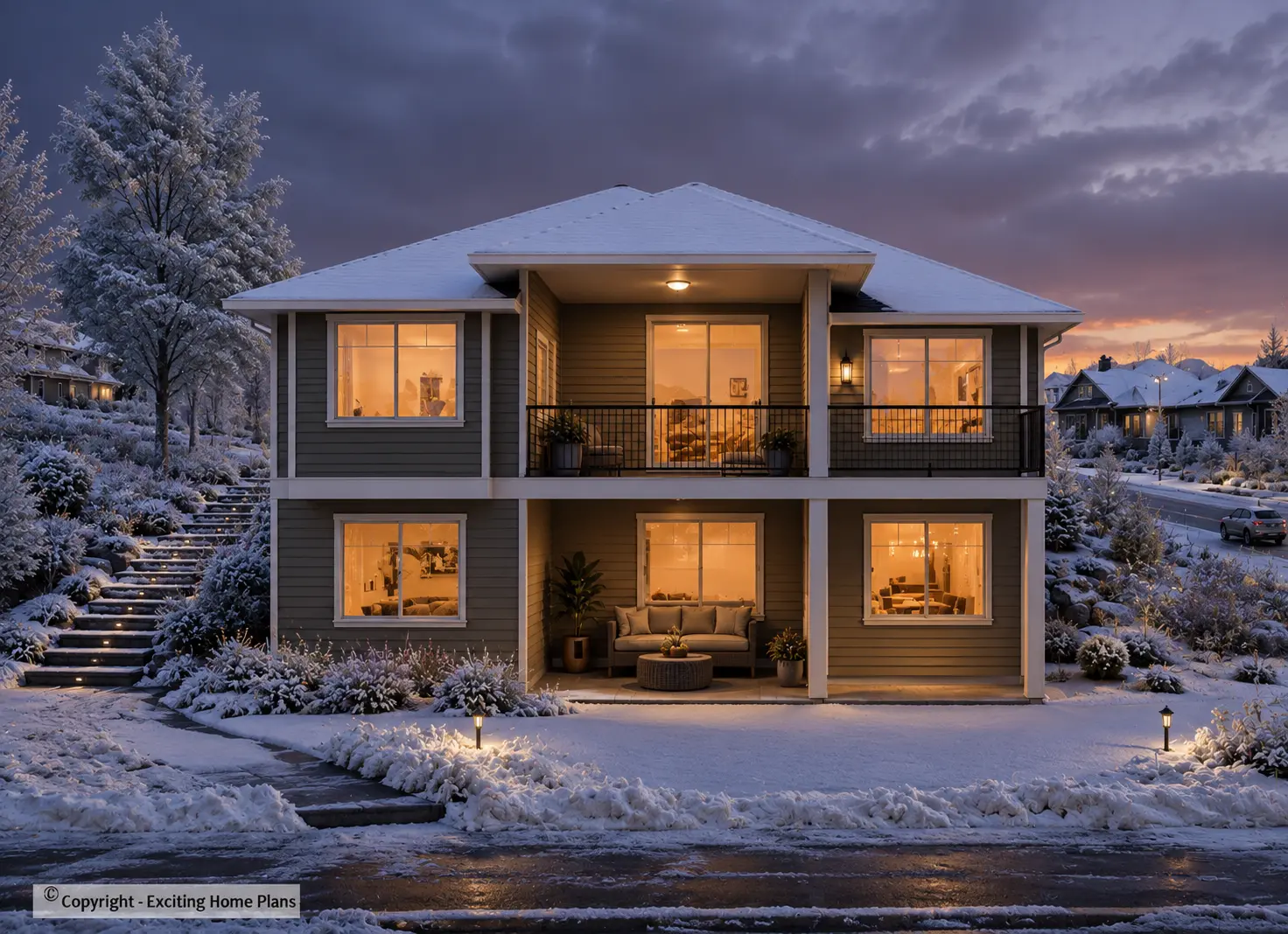 1-Story House Plan with Basement 1524 ft²: 5 Beds, 3 Baths, Open Floor Plan, 2-Car Garage
