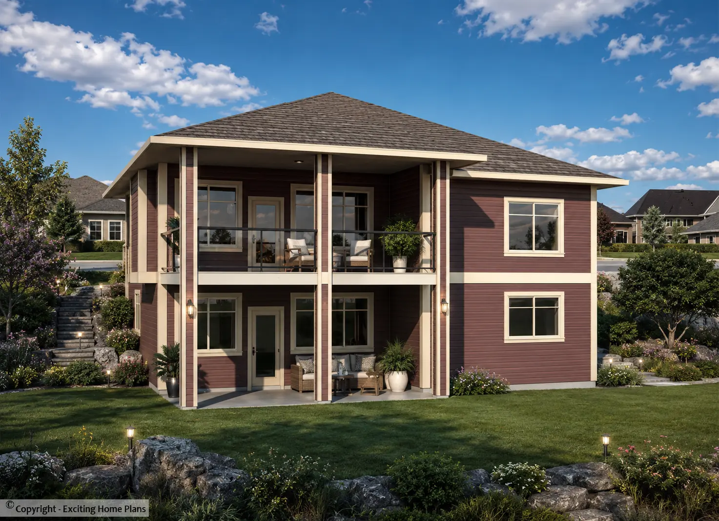 1-Story House Plan with Basement 1556 ft²: 5 Beds, 3 Baths, Open Floor Plan, 2-Car Garage