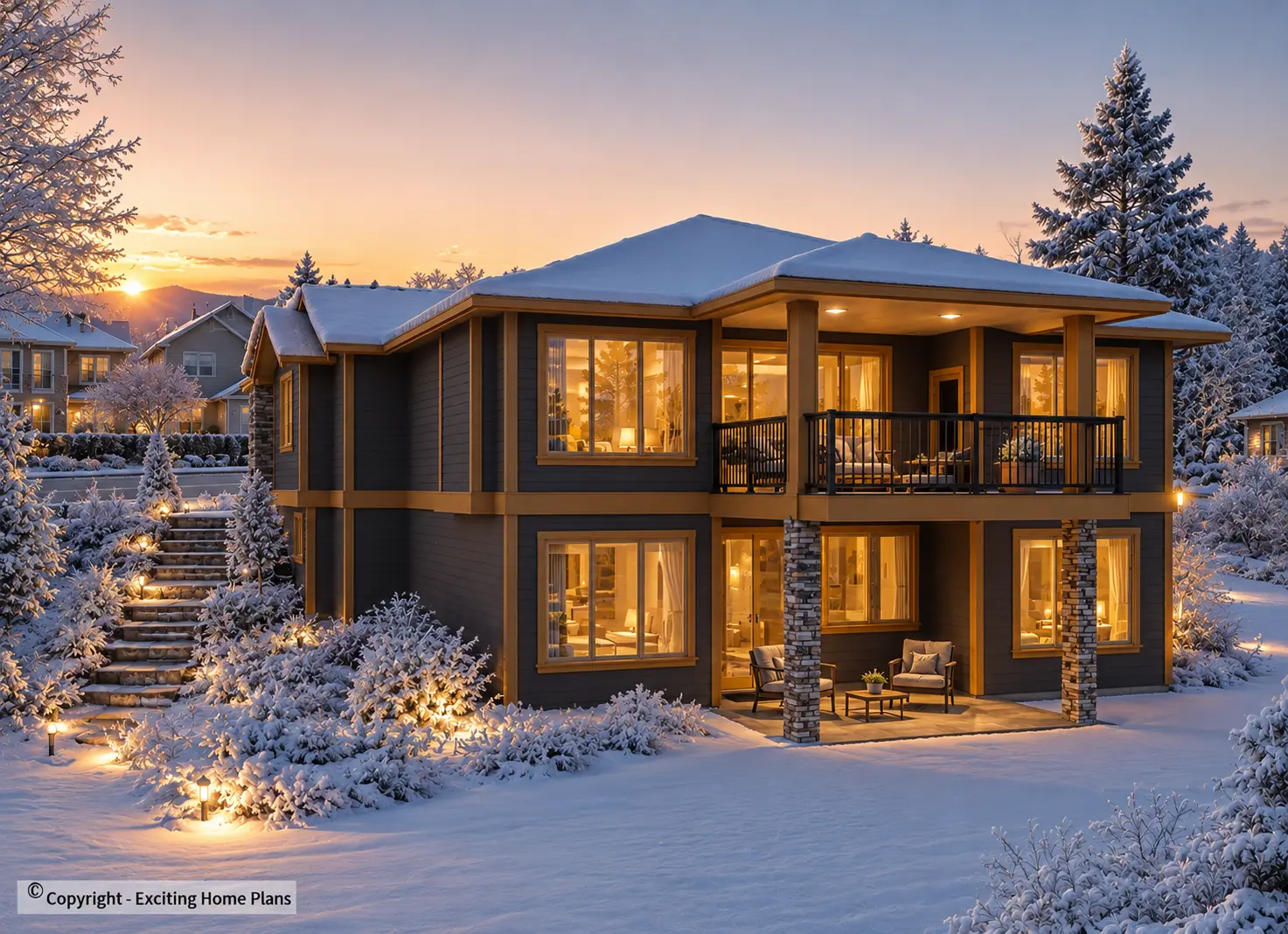 1-Story House Plan with Basement 1722 ft²: 6 Beds, 3 Baths, Open Floor Plan, 3-Car Garage