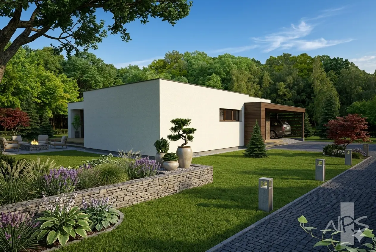 House Plan: 1165 ft², 1 Story, 2 Beds, Home Office, 1 Baths, Open Floor Plan, Carport