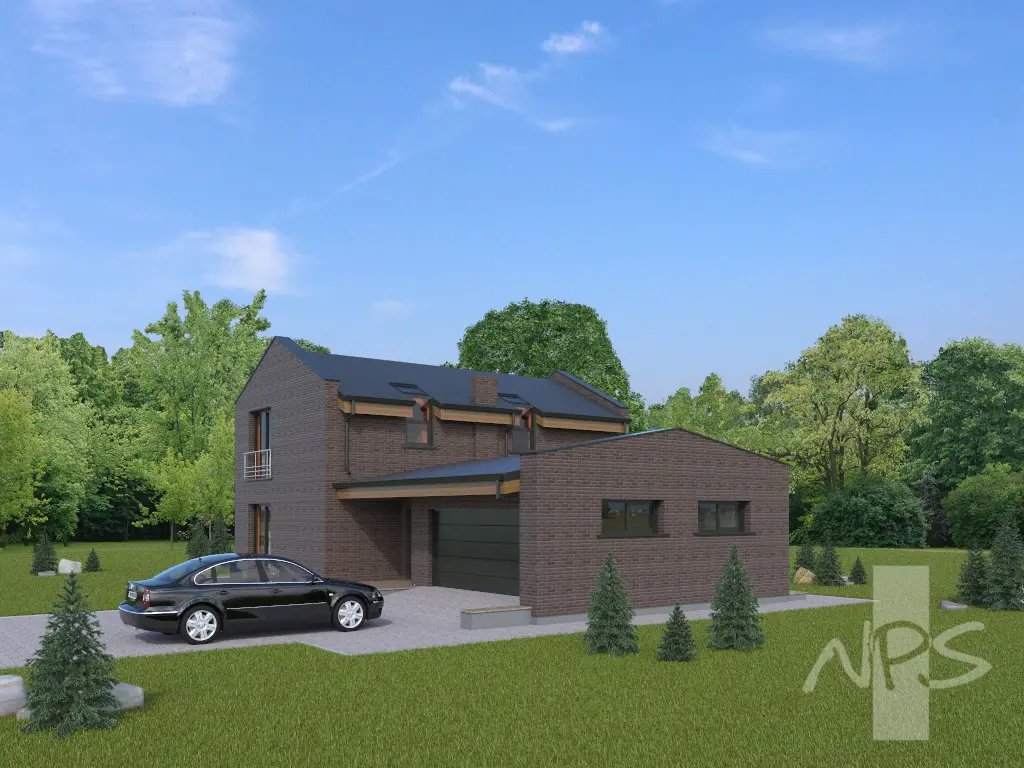 House Plan: 1586 ft², 2 Stories, 2 Beds, 1.5 Baths, Open Floor Plan, 2-Car Garage