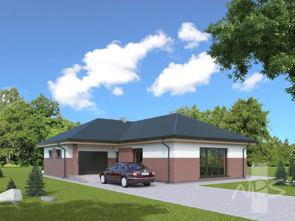 House Plan: 1177 ft², 1 Story, 3 Beds, 1 Baths, Carport