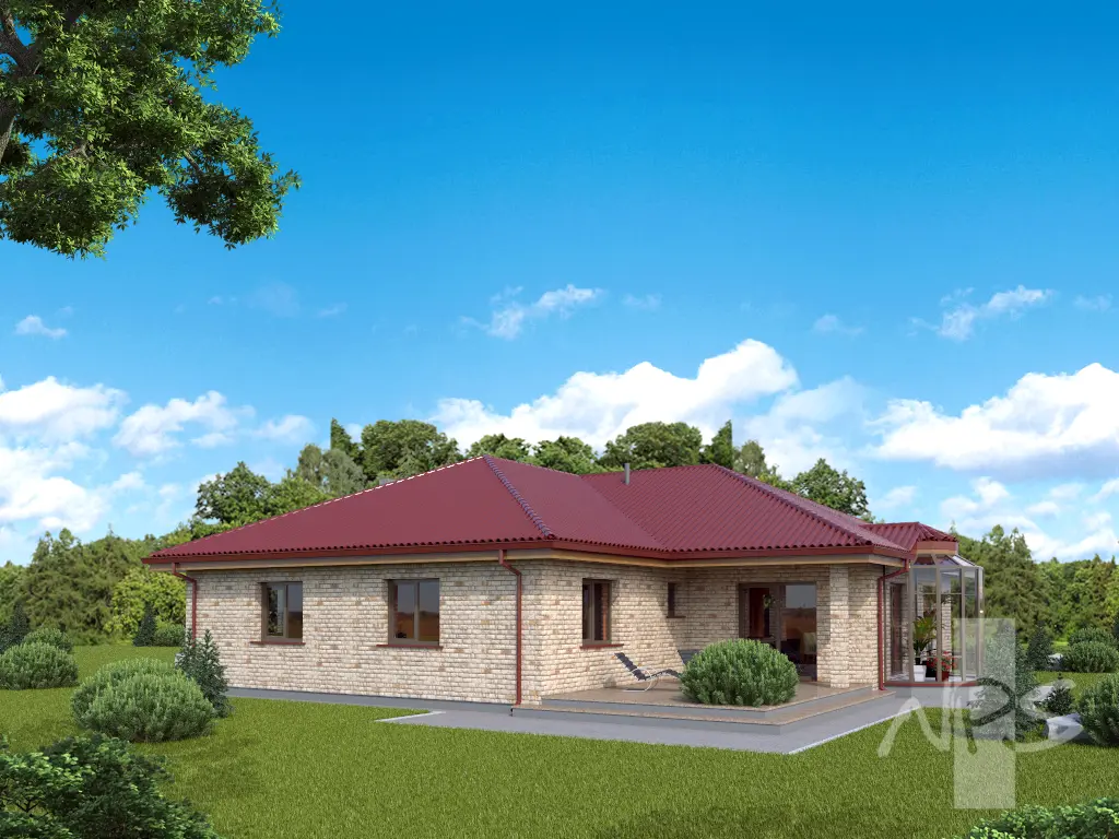 House Plan: 1882 ft², 1 Story, 2 Beds, Home Office, 2 Baths, 2-Car Garage