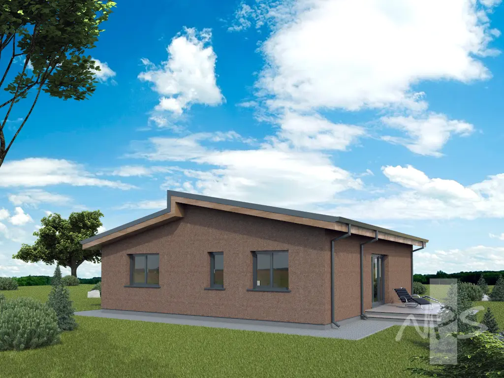 House Plan: 972 ft², 1 Story, 2 Beds, 1 Baths, Open Floor Plan, 1-Car Garage