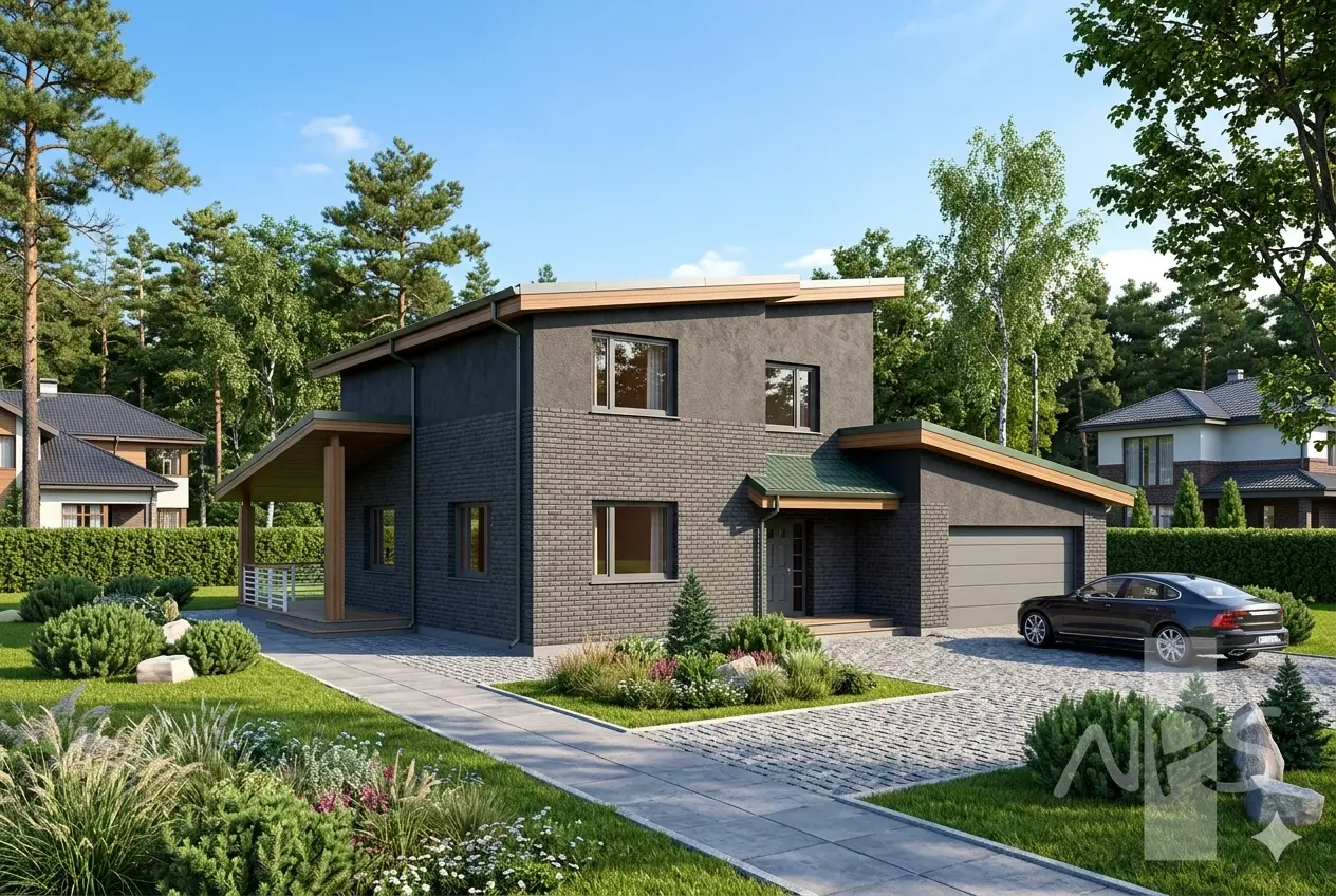 House Plan: 1669 ft², 2 Stories, 3 Beds, Home Office, 1.5 Baths, 2-Car Garage