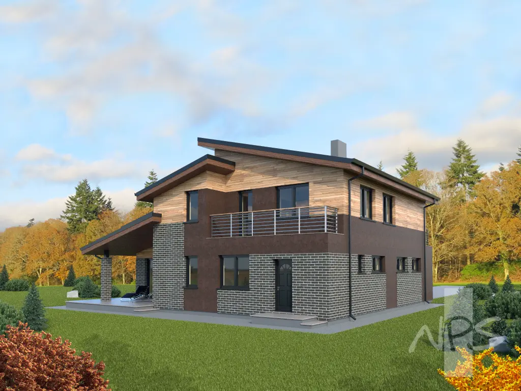 House Plan: 2197 ft², 2 Stories, 3 Beds, Home Office, 3 Baths, Open Floor Plan, 2-Car Garage