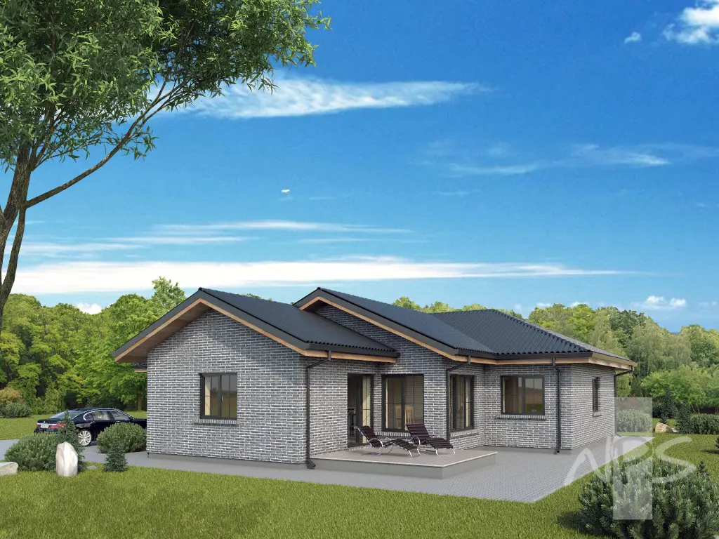 House Plan: 1613 ft², 1 Story, 2 Beds, Home Office, 2 Baths, 1-Car Garage