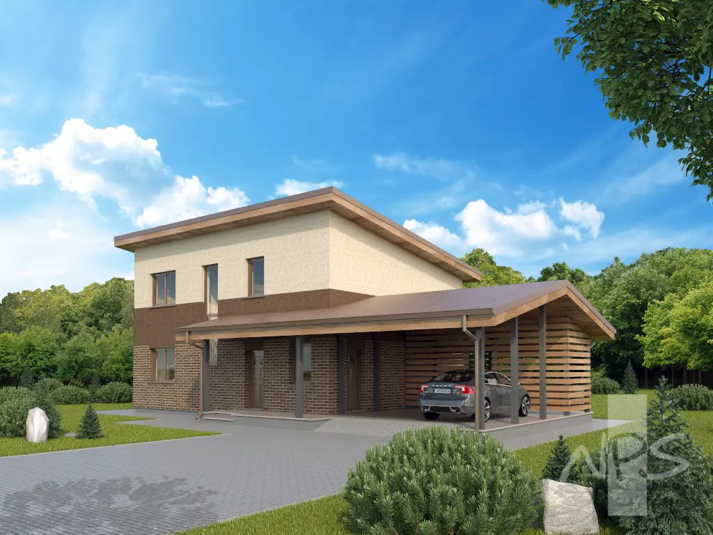 House Plan: 1606 ft², 2 Stories, 3 Beds, Home Office, 2 Baths, Open Floor Plan, Carport