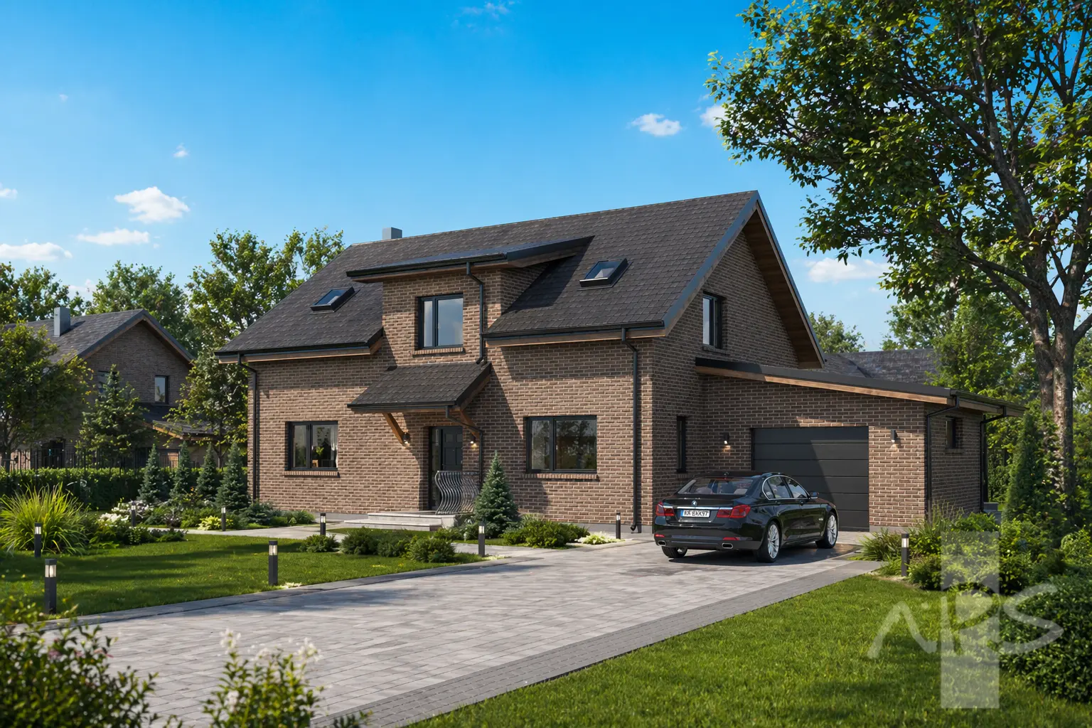 House Plan: 2032 ft², 1.5 Stories, 3 Beds, Home Office, 2.5 Baths, 1-Car Garage