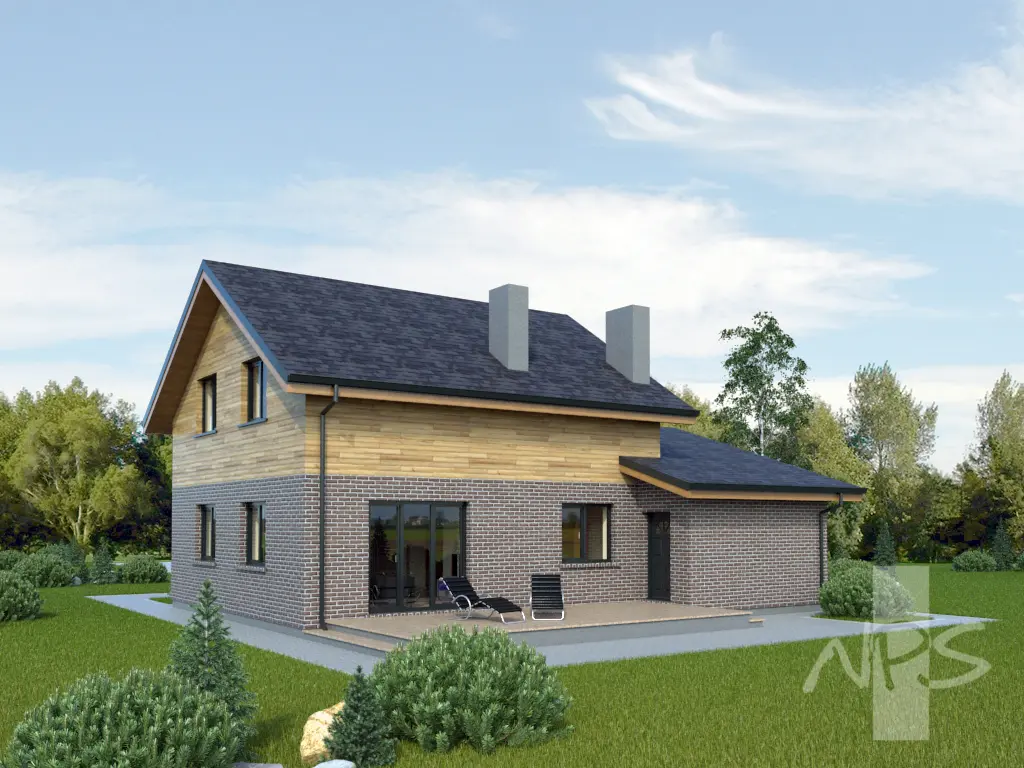 House Plan: 1488 ft², 1.5 Stories, 3 Beds, Home Office, 1.5 Baths, Open Floor Plan, 1-Car Garage