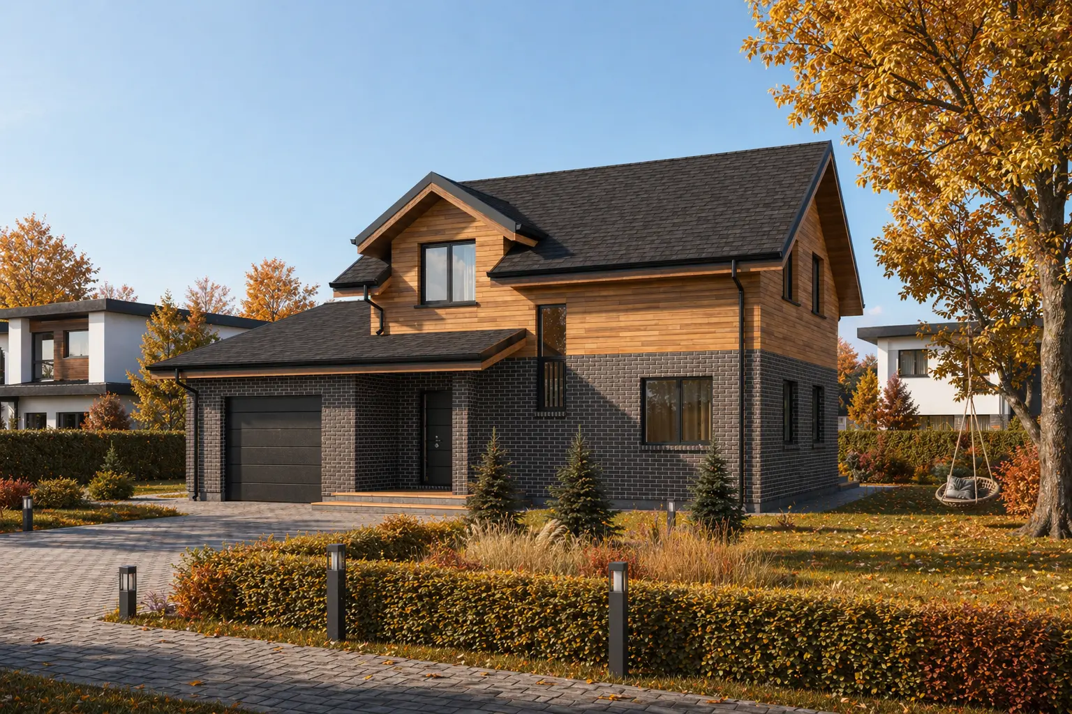 House Plan: 1488 ft², 1.5 Stories, 3 Beds, Home Office, 1.5 Baths, Open Floor Plan, 1-Car Garage