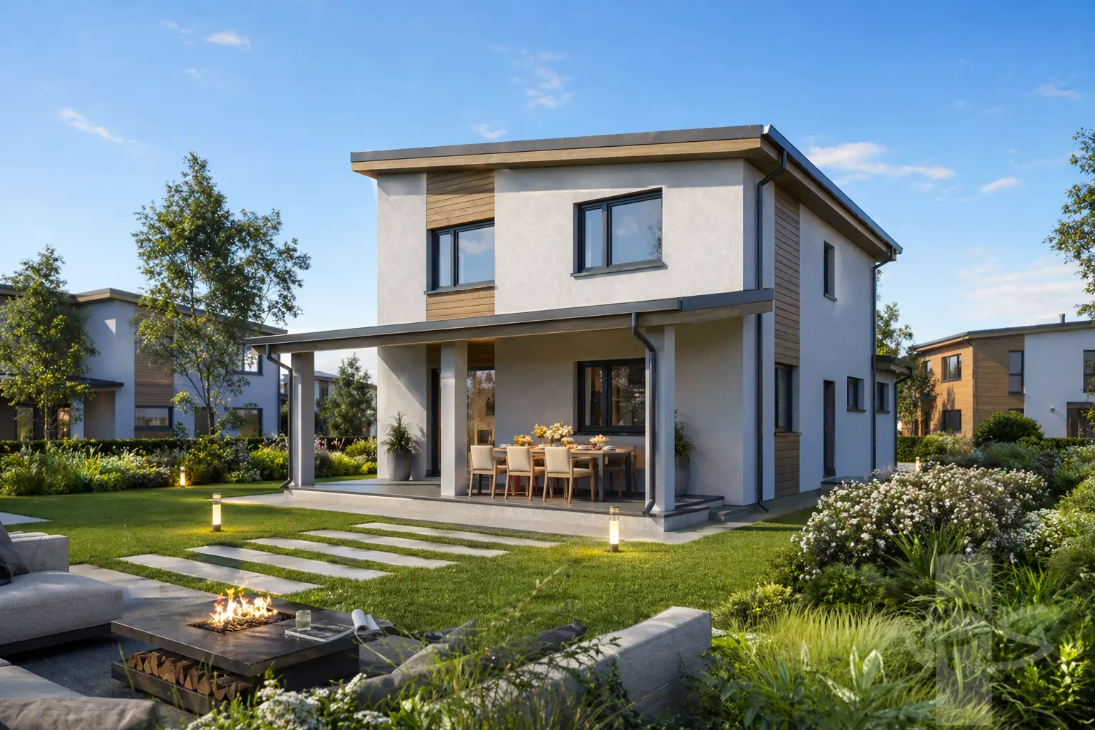 House Plan: 1344 ft², 2 Stories, 3 Beds, 1.5 Baths, 1-Car Garage