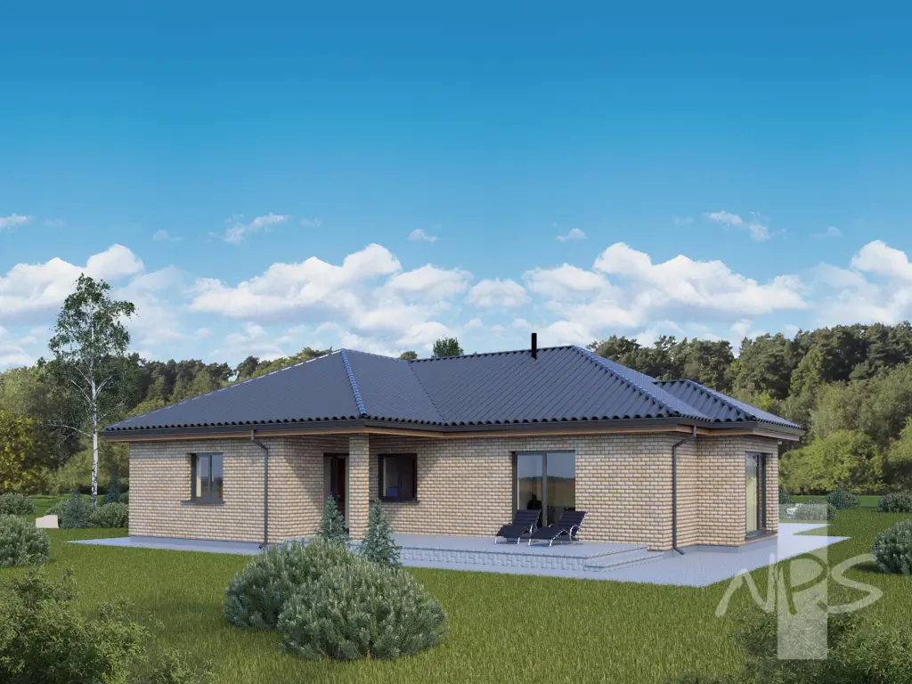 House Plan: 1426 ft², 1 Story, 3 Beds, 1 Baths, Open Floor Plan, Carport