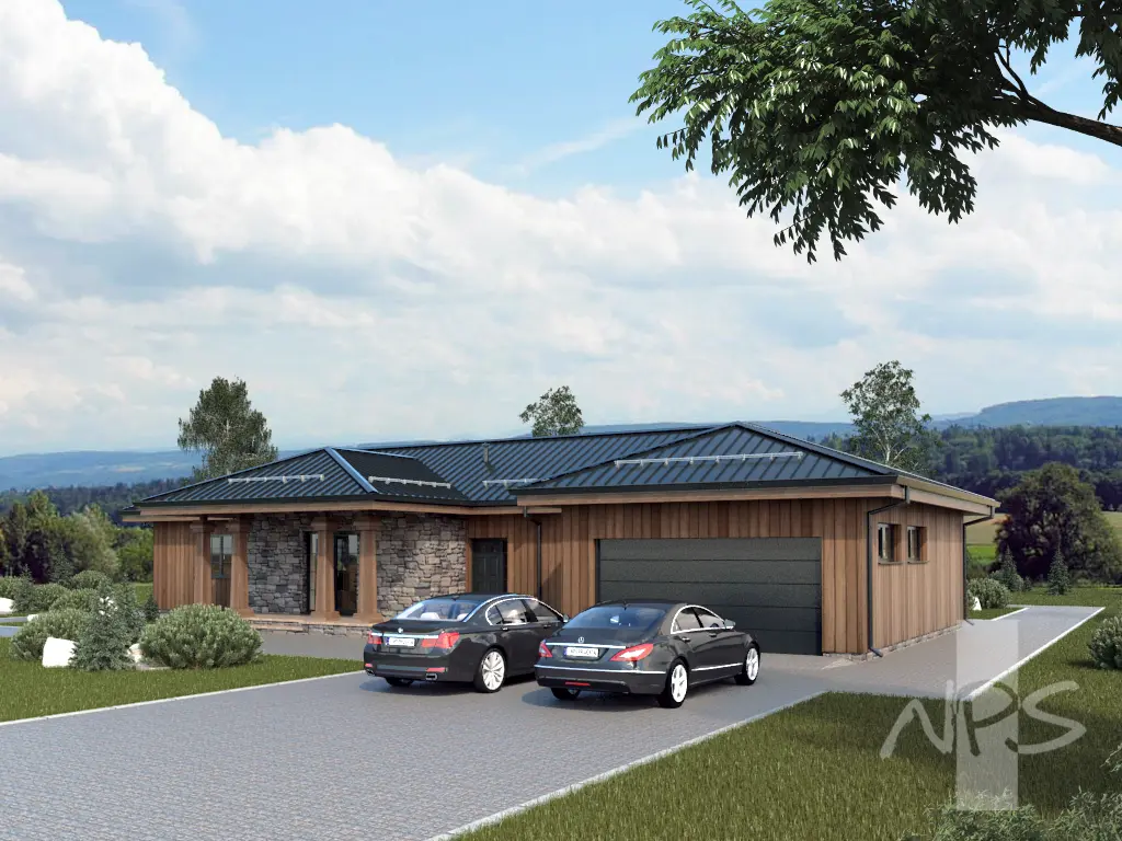 House Plan: 1976 ft², 1 Story, 3 Beds, Home Office, 2 Baths, Open Floor Plan, 2-Car Garage