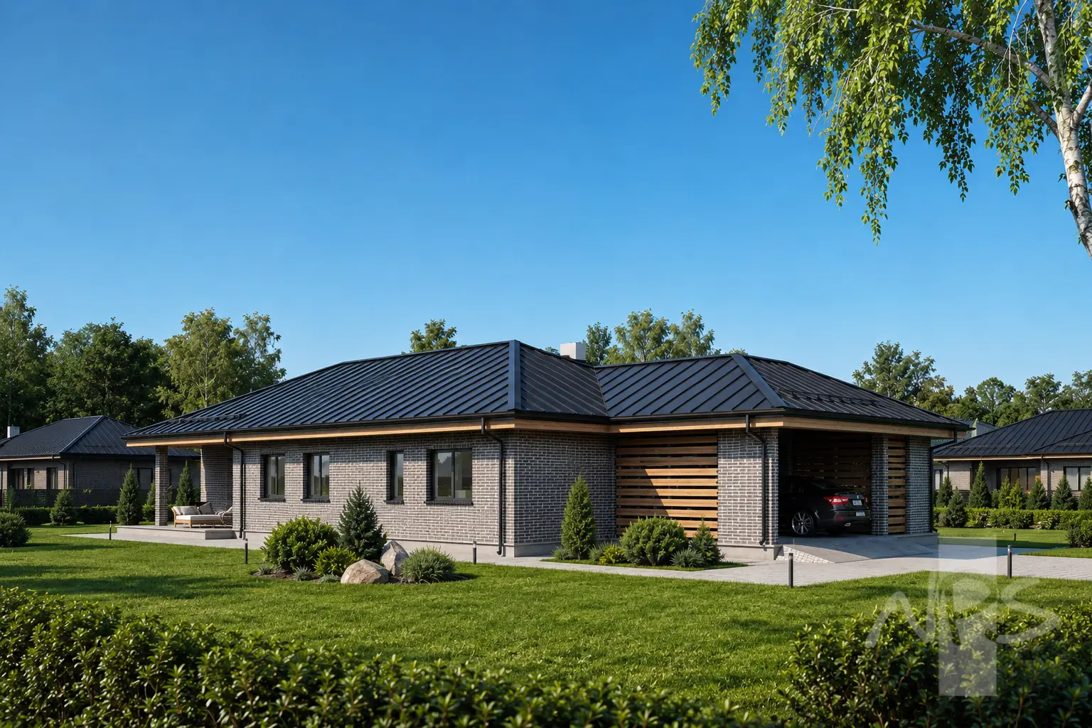 House Plan: 1728 ft², 1 Story, 3 Beds, 2 Baths, Carport