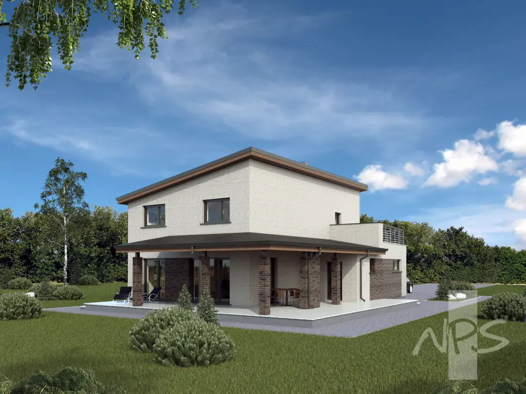 House Plan: 1699 ft², 2 Stories, 3 Beds, Home Office, 2 Baths, 1-Car Garage