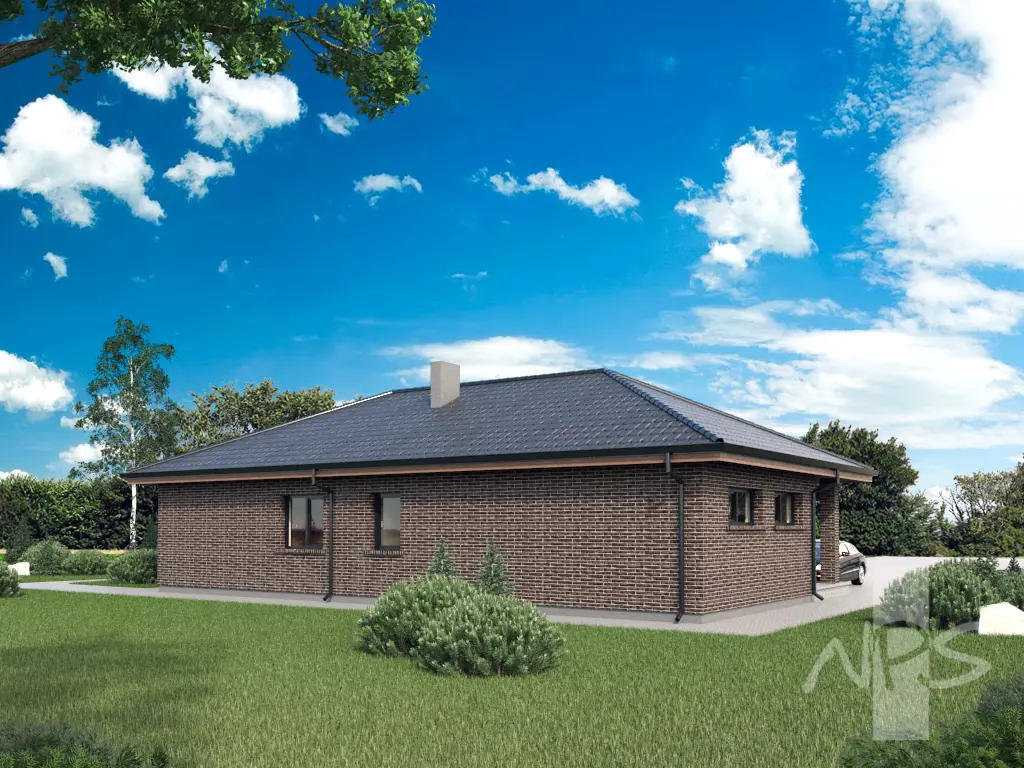 House Plan: 1831 ft², 1 Story, 3 Beds, Home Office, 2 Baths, 2-Car Garage